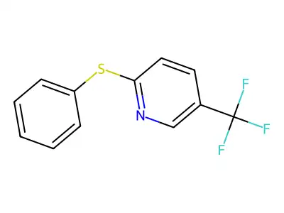 2-(Phenylthio)-5-(trifluoromethyl)pyridine structure