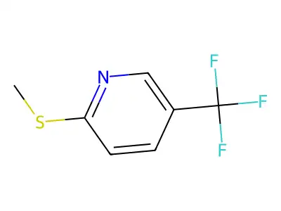 2-(Methylthio)-5-(trifluoromethyl)pyridine structure
