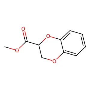 methyl (3S)-2,3-dihydro-1,4-benzodioxine-3-carboxylate structure