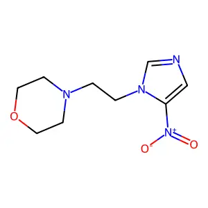 尼莫拉唑 structure