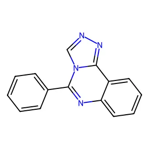 5-Phenyl-[1,2,4]triazolo[4,3-c]quinazoline structure