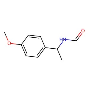 N-[(1R)-1-(4-methoxyphenyl)ethyl]formamide structure