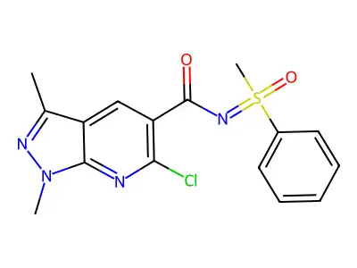 6-chloro-1,3-dimethyl-N-(methyl-oxo-phenyl- structure