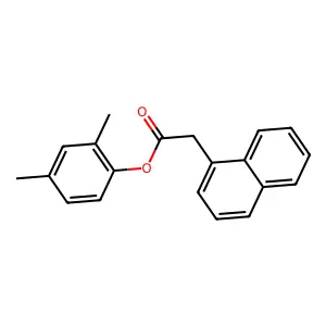 2,4-Dimethylphenyl 2-naphthylacetate structure