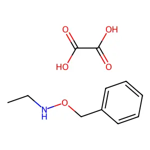 N-(苄氧基)乙胺乙二酸盐(1:1) structure
