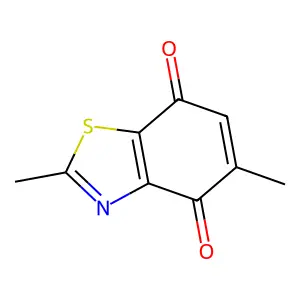 4,7-Benzothiazoledione, 2,5-dimethyl- structure