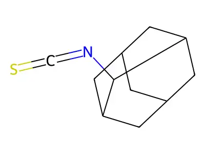 2-Isothiocyanatoadamantane structure