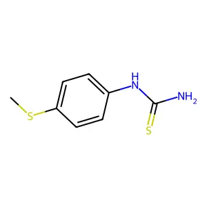 N-(4-(Methylthio)phenyl)thiourea structure