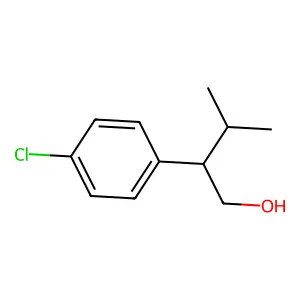 2-(4-Chlorophenyl)-3-methylbutan-1-ol structure