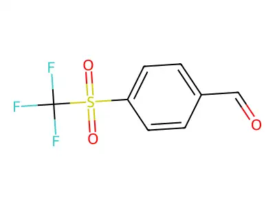 4-(Trifluoromethylsulfonyl)benzaldehyde structure