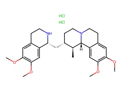 16,17-Dinoremetan, 1-methyl-6',7',10,11-tetramethoxy-, dihydrochloride, (1-alpha)-(+-)- structure