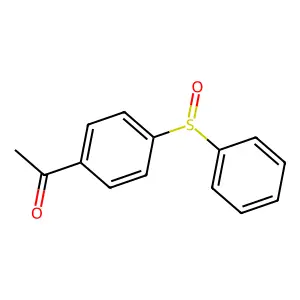 1-[4-(Phenylsulfinyl)phenyl]-1-ethanone structure