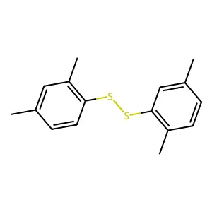 2,4-Xylyl 2,5-xylyl disulfide structure