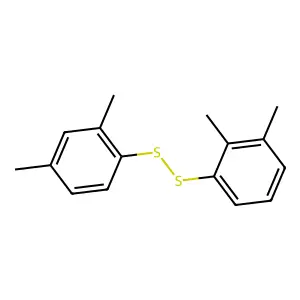 2,3-二甲基苯基2,4-二甲基苯基二硫醚 structure