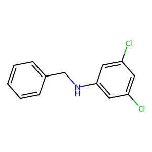N-benzyl-3,5-dichloroaniline structure