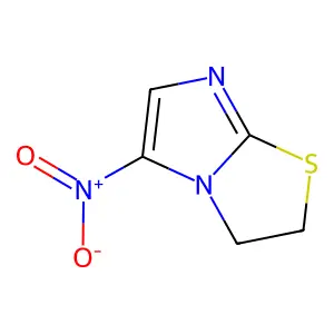 5-Nitro-2,3-dihydroimidazo[2,1-b][1,3]thiazole structure