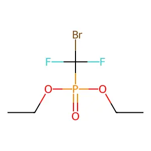 Bromodifluoromethyl diethylphosphonate structure