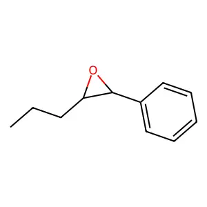 Oxirane, 2-phenyl-3-propyl-, trans- structure