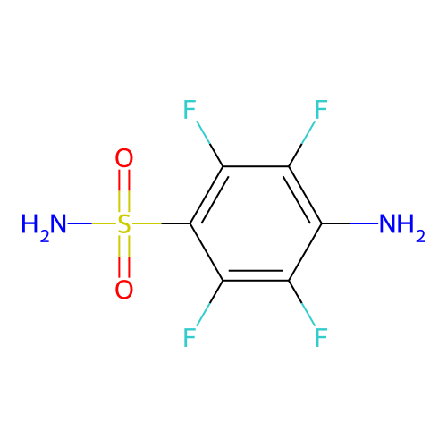4-Amino-2,3,5,6-tetrafluorobenzenesulfonamide structure