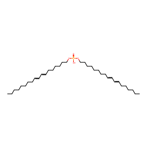Di(octadecadienyl) hydrogen phosphate structure