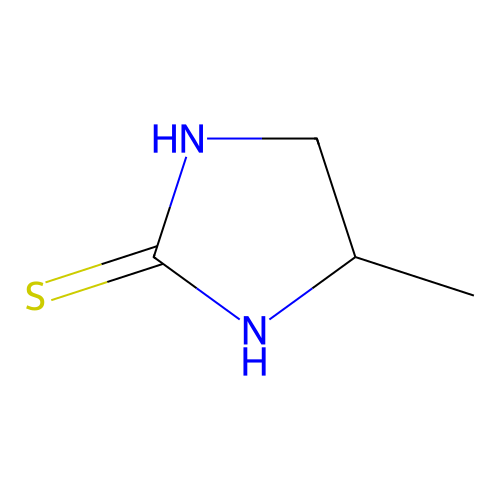 4-Methylimidazolidine-2-thione structure