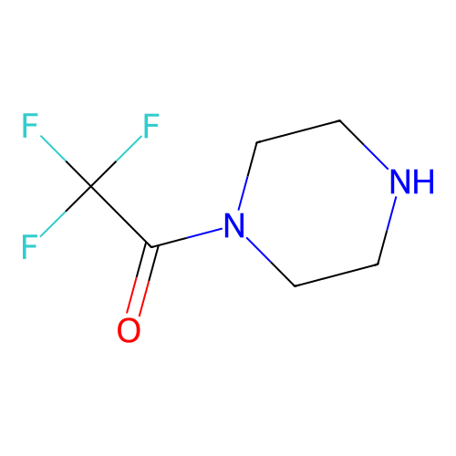 Trifluoroacetylpiperazine structure