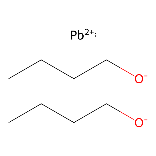 Lead dibutanolate structure