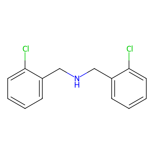 N-(2-chlorobenzyl)-1-(2-chlorophenyl)methanamine structure