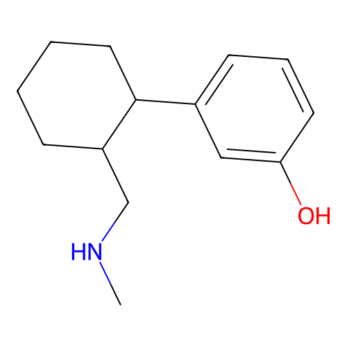 Phenol, 3-[2-[(methylamino)methyl]cyclohexyl]- structure