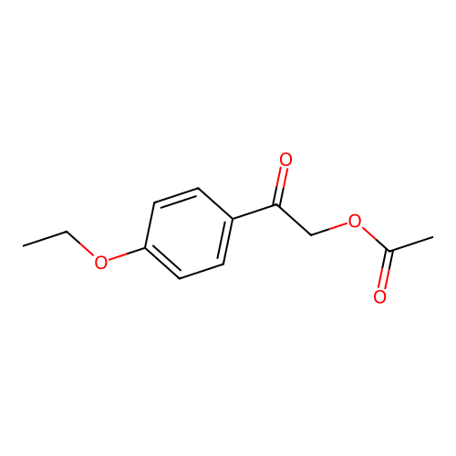 2-(4-Ethoxyphenyl)-2-oxoethyl acetate structure
