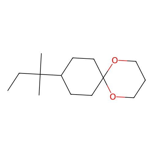 9-(1,1-Dimethylpropyl)-1,5-dioxaspiro[5.5]undecane structure
