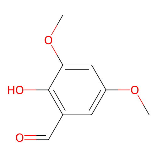 2-Hydroxy-3,5-dimethoxybenzaldehyde structure