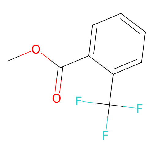 Methyl 2-(trifluoromethyl)benzoate structure