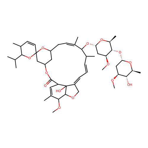Avermectin A1b structure