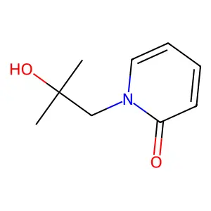 1-(2-Hydroxy-2-methylpropyl)pyridin-2(1H)-one structure