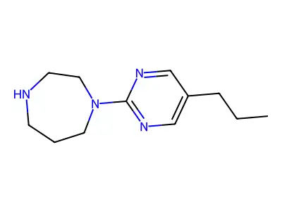 1-(5-Propylpyrimidin-2-yl)-1,4-diazepane structure