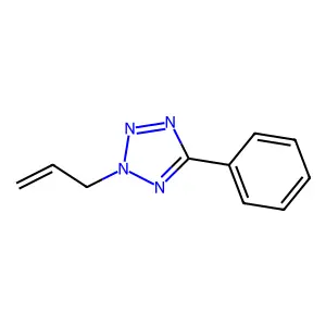 2-(Propen-3-yl)-5-phenyltetrazole structure
