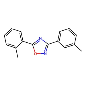 5-(2-Methylphenyl)-3-(3-methylphenyl)-1,2,4-oxadiazole structure