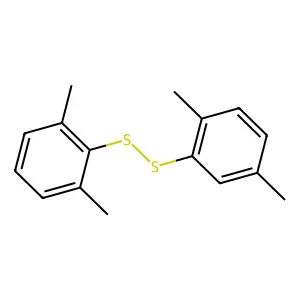 2,5-二甲基苯基2,6-二甲基苯基二硫醚 structure