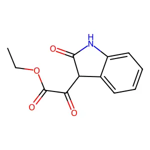 ethyl 2-(2-hydroxy-1H-indol-3-yl)-2-oxoacetate structure