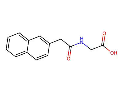 2-[2-(萘-1-基)乙酰氨基]乙酸 structure