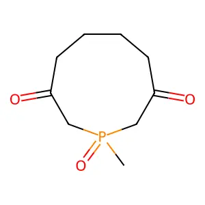 1-甲基-3,8-磷杂环壬二酮1-氧化物 structure