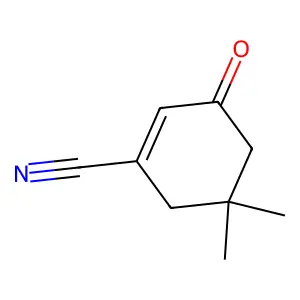 2-Cyclohexenone, 3-cyano-5,5-dimethyl- structure