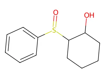 2-(Benzenesulfinyl)cyclohexan-1-ol structure