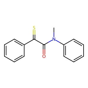 N-甲基-N,2-二苯基-2-硫代乙酰胺 structure
