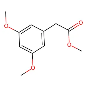 Methyl 3,5-dimethoxyphenylacetate structure