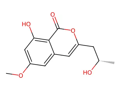 Diaporthin structure