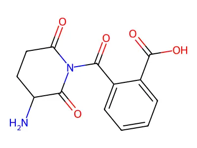 o-Carboxybenzoyl-glutamic acid imide structure