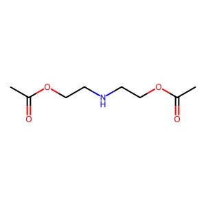Ethanol, 2,2'-iminobis-, 1,1'-diacetate structure