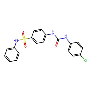1-(4-Chlorophenyl)-3-[4-(phenylsulfamoyl)phenyl]urea structure